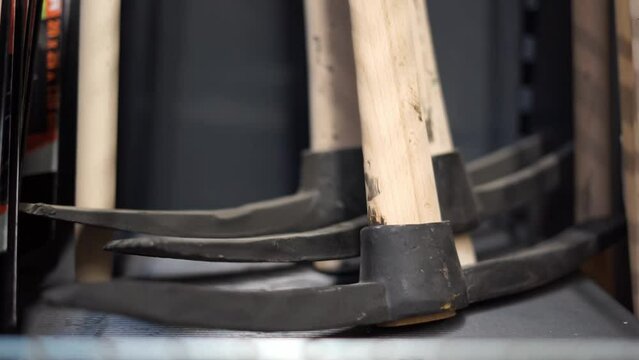iron pickaxe in the store