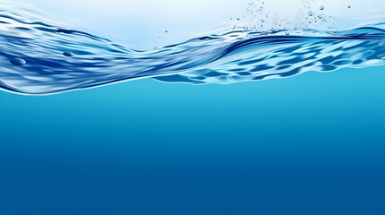 Obraz premium Background seamless realistic water ripples