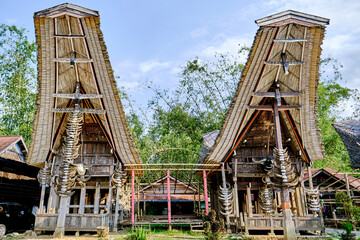 Sulawesi - Architektur der Torajas - 745392587