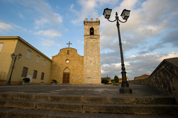 Church of the Blessed Virgin of the Assumption Sardara, Medio Campidano, Sardegna, Italy