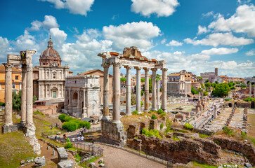 Roman Forum in Rome - 745400950