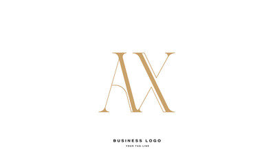 AX, XA, A, X, Abstract Letters Logo Monogram
