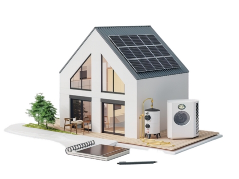 The concept of a modern smart home. - Powered by Adobe