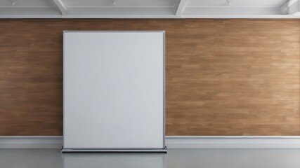 A blank banner to display advertisement