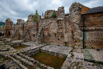 Gazi Husrev-Bey Taslihan Ruins - Echoes of Ottoman History in Sarajevo, Bosnia and Herzegovina