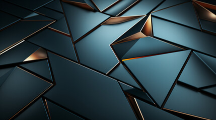 Modern abstract  black background.  Dark carbon  geometric background