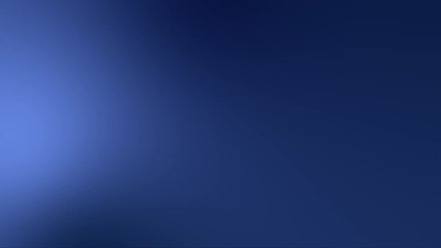 De-focused blue abstract animated color gradients background. Blue Light Leak gradient background loop for overlay on your project. Concept for creative luxury minimalist templates. 
