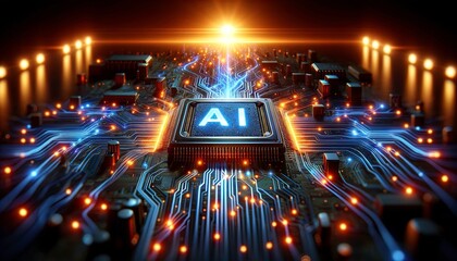 Advanced AI Processor Circuitry