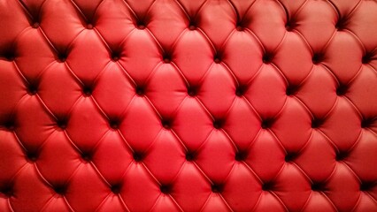 Red Quilted Sofa Background 2