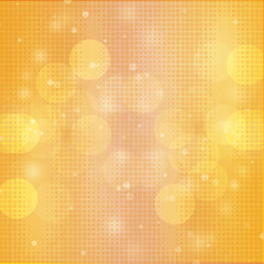 Yellow bokeh background banner for Party, ad, event, poster and various design works