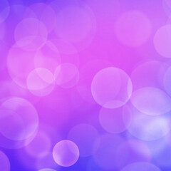 Purple bokeh background banner for Party, ad, event, poster and various design works