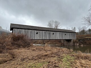 old covered bridge