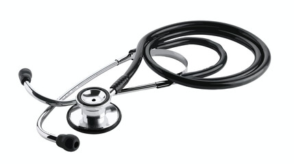 Stethoscope Medical Equipment Vector Illustration Gr