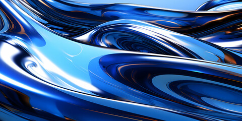 High detailed Close-up of blue water in the pool. Side view. Copy space.Bokeh light ripple background in the pool for walllpaper, background and design art work