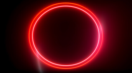 Obraz premium bright illuminated circle
