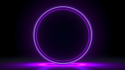 Showing vibrant glowing circles