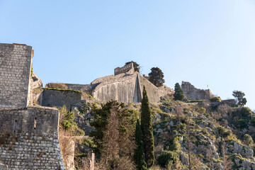 The fortifications of Kotor are an integrated historical fortification system in Kotor, Montenegro