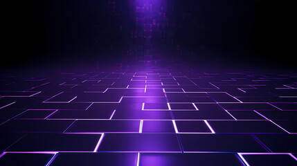Cyberspace grid background, blockchain and abstract technology background