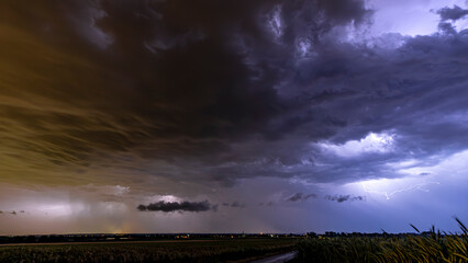 Storm Clouds in the night