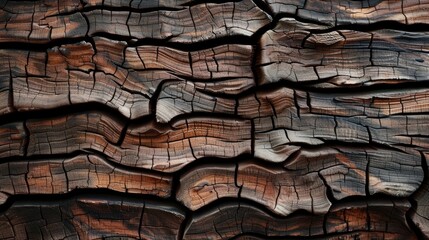 Wood Background Texture - generative ai