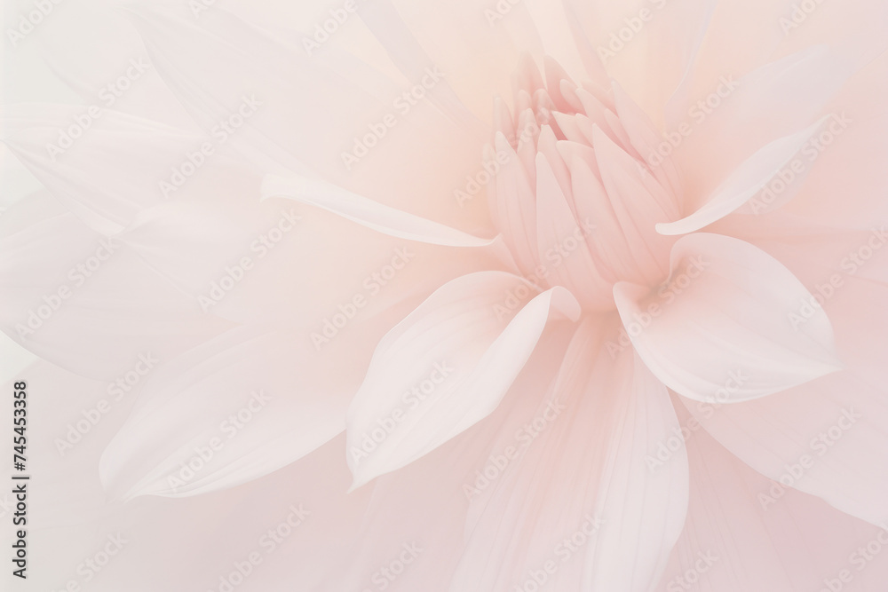 Poster A breathtaking view of a strikingly large pink flower, showcasing its intricate details and delicate beauty up close