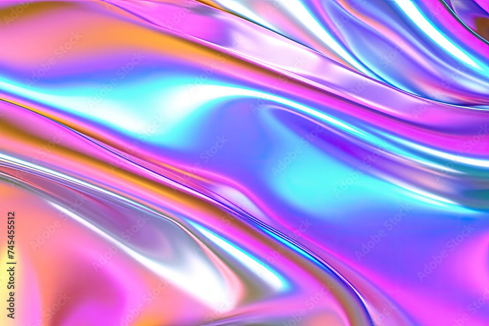 Aufkleber A burst of vivid colors fills the scene in a dynamic and engaging display of various hues blending into a harmonious composition
