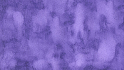 Violet  purple watercolor handmade abstract texture background as a template, page, website page or web banner - 745457953