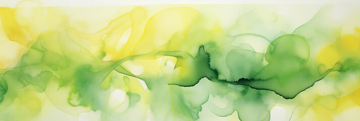 Yellow and Green Gradient Watercolor Painting Wallpaper. Explore the World of Abstract White Gradient Drawing Background Brush Stock, Hand Drawing Oil Painting