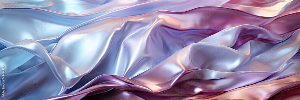 Poster a close up of colorful fabric showcasing a kaleidoscope of hues and intricate patterns woven togethe