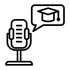 education podcast icon