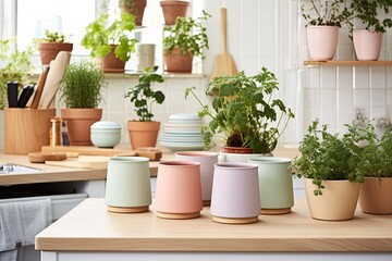 Nordic Design Eco-Kitchen Ideas: Sustainable Living with Pastel Pots and Plant-Based Cleaning
