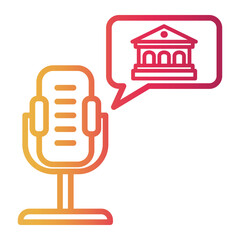 goverment podcast icon