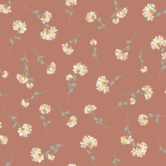 Cute floral pattern perfect for textile design,