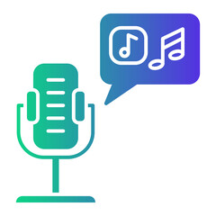 music podcast icon