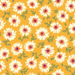 Cute floral pattern perfect for textile design,