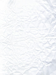Background hoja de papel blanco arrugado y roto