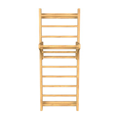 Gymnastic Wall isolated on white