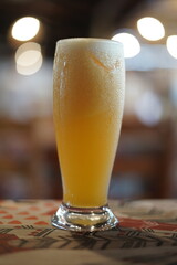 Copo de Suco de Laranja