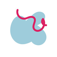 Obraz premium Abstract shapes vector decor