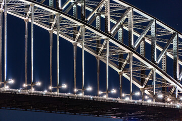 Fototapeta na wymiar シドニーの夜景橋
