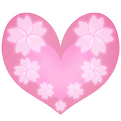 009 桜のハート(Cherry blossoms / Heart)