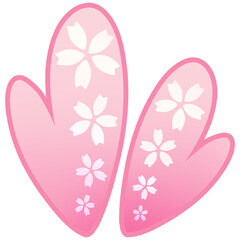 006 桜のハート(Cherry blossoms / Heart)