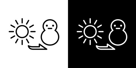 編集可能な天候アイコン