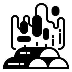 firewood icon, glyph icon style