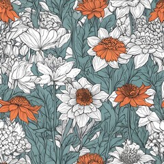 seamless floral pattern