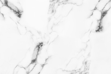 White marble texture with natural pattern for background or design art work.