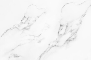 White marble texture with natural pattern for background or design art work.