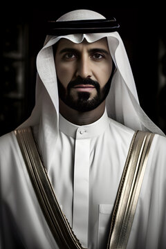 Portrait Of HH Sheikh Hamdan Bin Mohammed Bin Rashid Al Maktoum: The Fusion Of Tradition And Modern Leadership