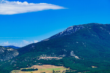 Moustiers-Sainte-Marie village, France