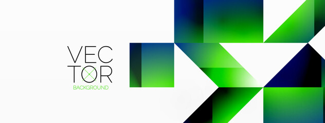 Minimalist elegance - lines, squares, triangles converge on white. Geometry essence showcased in serene harmony. Harmonizing essential shapes on a pristine backdrop